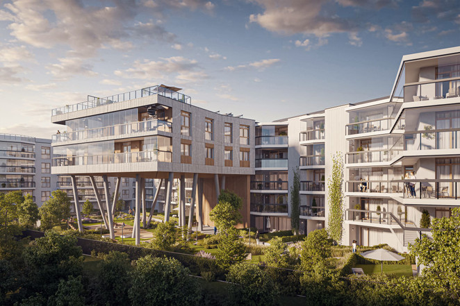 Morizon WP ogłoszenia | Mieszkanie w inwestycji Solen Kabaty, Warszawa, 126 m² | 9848