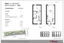 Mieszkanie w inwestycji Orle Wejhera, Orle, 52 m²