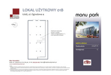 Komercyjne w inwestycji Lokale w Manu Park- Ogrodowa 4, Łódź, 1128 m²