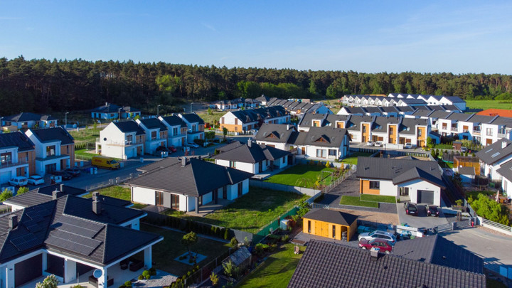 Morizon WP ogłoszenia | Nowa inwestycja - Osiedle Rozalin, Lusówko ul. Agawy 3, 107-187 m² | 3588