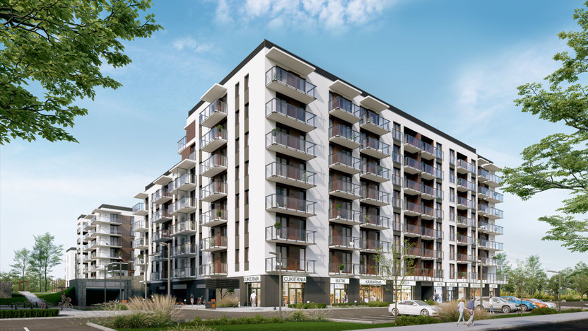 Mieszkanie w inwestycji Bulwary Praskie, Warszawa, 35 m² | Morizon.pl | 8617