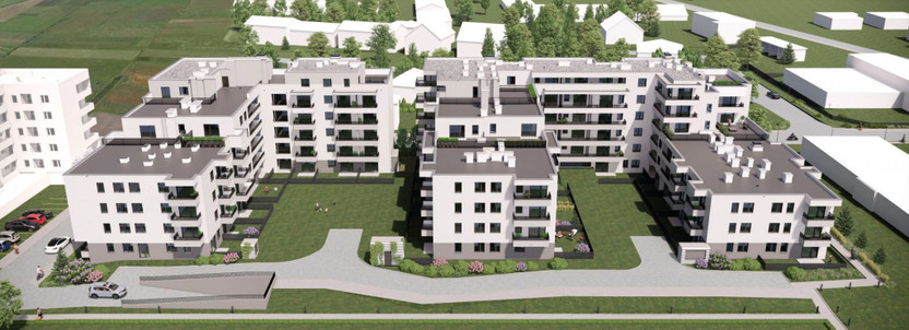 Mieszkanie w inwestycji Skrajna - etap I, Ząbki, 54 m² | Morizon.pl | 1316