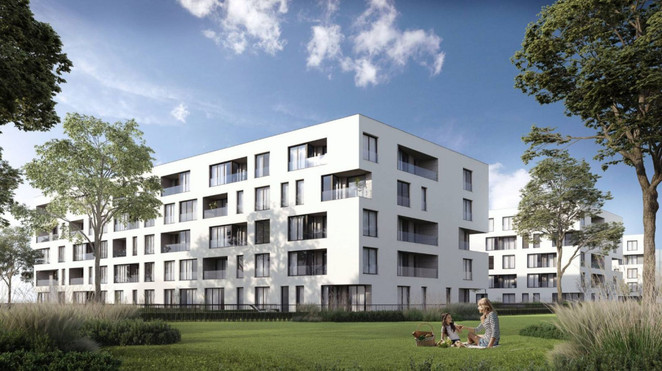Morizon WP ogłoszenia | Mieszkanie w inwestycji Myśliwska Solar Garden, Kraków, 72 m² | 8479