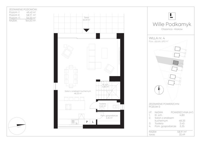 Morizon WP ogłoszenia | Dom w inwestycji Wille Podkamyk, Kraków, 165 m² | 2412