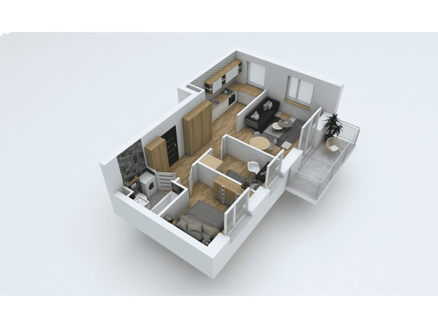 Morizon WP ogłoszenia | Mieszkanie w inwestycji Osiedle Bartąg, Olsztyn, 46 m² | 7774