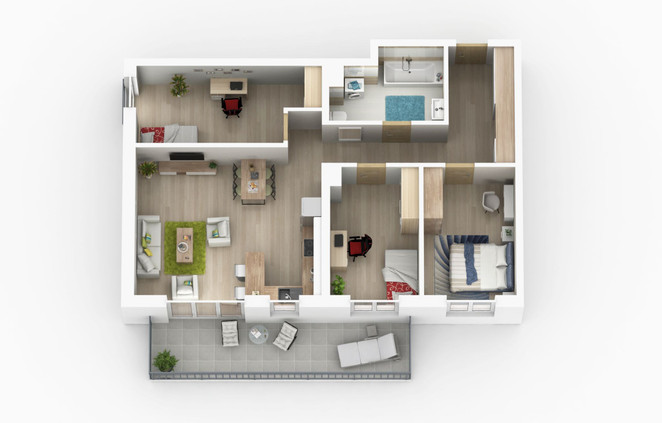 Morizon WP ogłoszenia | Mieszkanie na sprzedaż, Sosnowiec Sielec, 82 m² | 7575