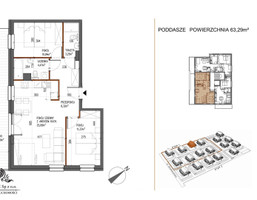 Morizon WP ogłoszenia | Mieszkanie na sprzedaż, Wrocław Swojczyce, 64 m² | 7060