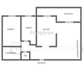 Mieszkanie na sprzedaż, Kraków Podgórze, 69 m²