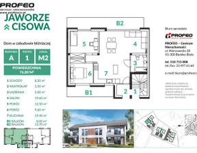 Mieszkanie na sprzedaż, Jaworze, 77 m²