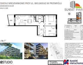 Mieszkanie na sprzedaż, Przemyśl Marcina Bielskiego, 59 m²