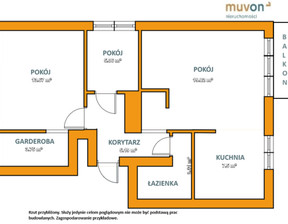 Mieszkanie na sprzedaż, Łódź Julianów-Marysin-Rogi, 60 m²