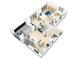 Morizon WP ogłoszenia | Mieszkanie w inwestycji City Vibe - budynek River View, Kraków, 79 m² | 6631