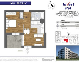 Morizon WP ogłoszenia | Mieszkanie w inwestycji Gdańskie Tarasy, Gdańsk, 40 m² | 1824