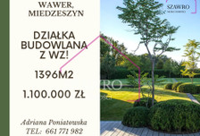 Działka na sprzedaż, Warszawa Wawer, 1397 m²
