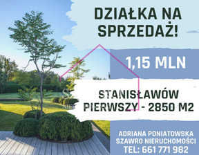 Działka na sprzedaż, Stanisławów Pierwszy Jana Kazimierza, 2850 m²