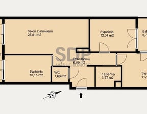 Mieszkanie na sprzedaż, Wrocław Sołtysowice, 73 m²