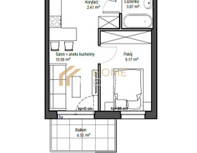 Mieszkanie na sprzedaż, Gdańsk Osowa, 28 m²