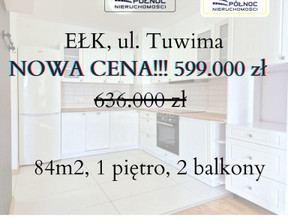 Mieszkanie na sprzedaż, Ełk Juliana Tuwima, 84 m²