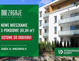 Morizon WP ogłoszenia | Mieszkanie w inwestycji ZAGAJE, Gdańsk, 62 m² | 7257