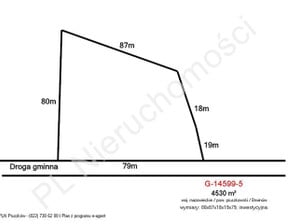 Działka na sprzedaż, Brwinów, 4530 m²