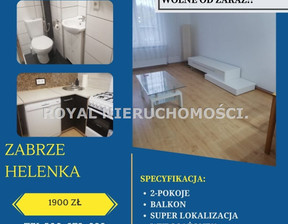 Mieszkanie do wynajęcia, Zabrze Helenka, 45 m²