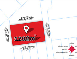 Morizon WP ogłoszenia | Działka na sprzedaż, Gortatowo Żniwna, 1202 m² | 7913
