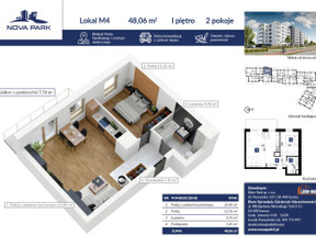 Mieszkanie na sprzedaż, Łomża Akademicka, 48 m²