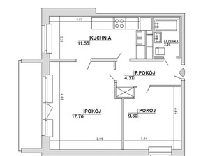 Mieszkanie na sprzedaż, Warszawa Ursynów, 47 m²