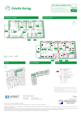 Mieszkanie w inwestycji Osiedle Bartąg, Olsztyn, 68 m² | Morizon.pl | 1603