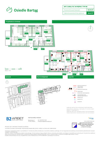 Mieszkanie w inwestycji Osiedle Bartąg, Olsztyn, 68 m² | Morizon.pl | 1698