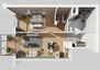 Morizon WP ogłoszenia | Mieszkanie w inwestycji Apartamenty Białej Koniczyny, Warszawa, 46 m² | 8737
