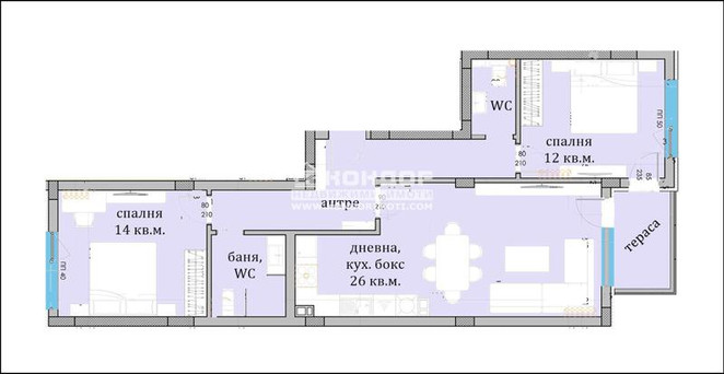 Morizon WP ogłoszenia | Mieszkanie na sprzedaż, 103 m² | 2874