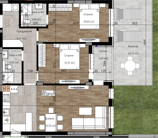 Morizon WP ogłoszenia | Mieszkanie na sprzedaż, 133 m² | 9705